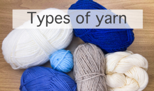 Diferent types of yarn